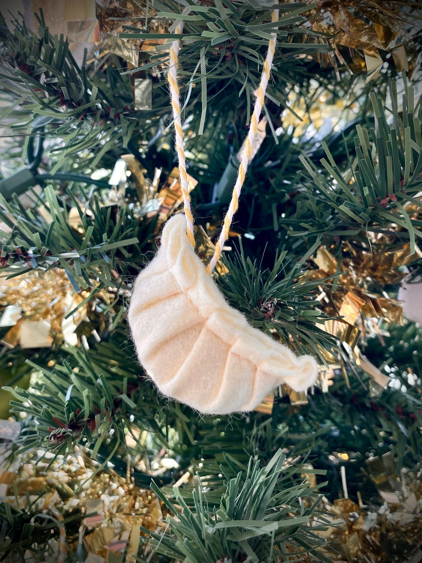 Dumpling ornament