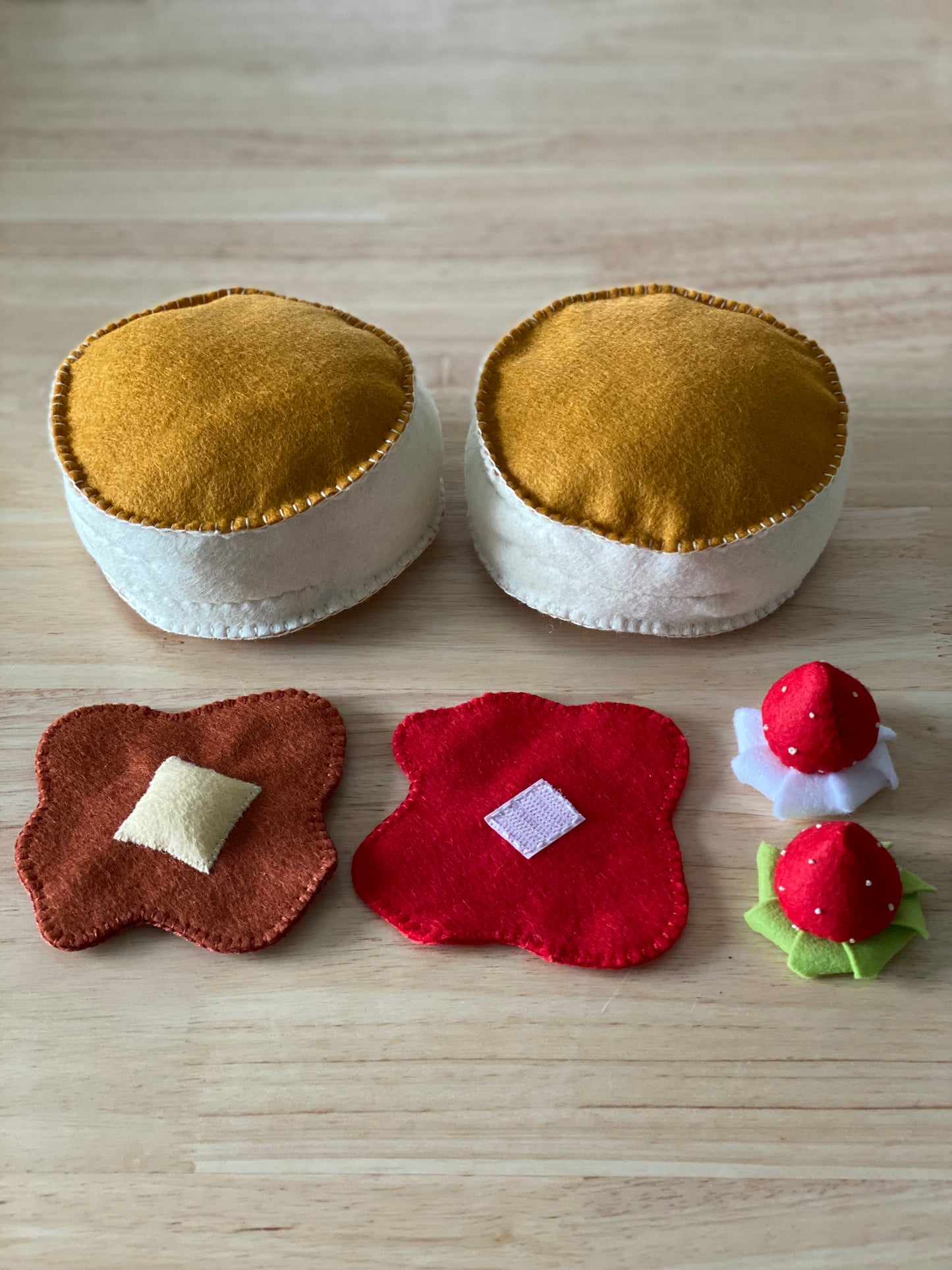 Japanese soufflé pancake set