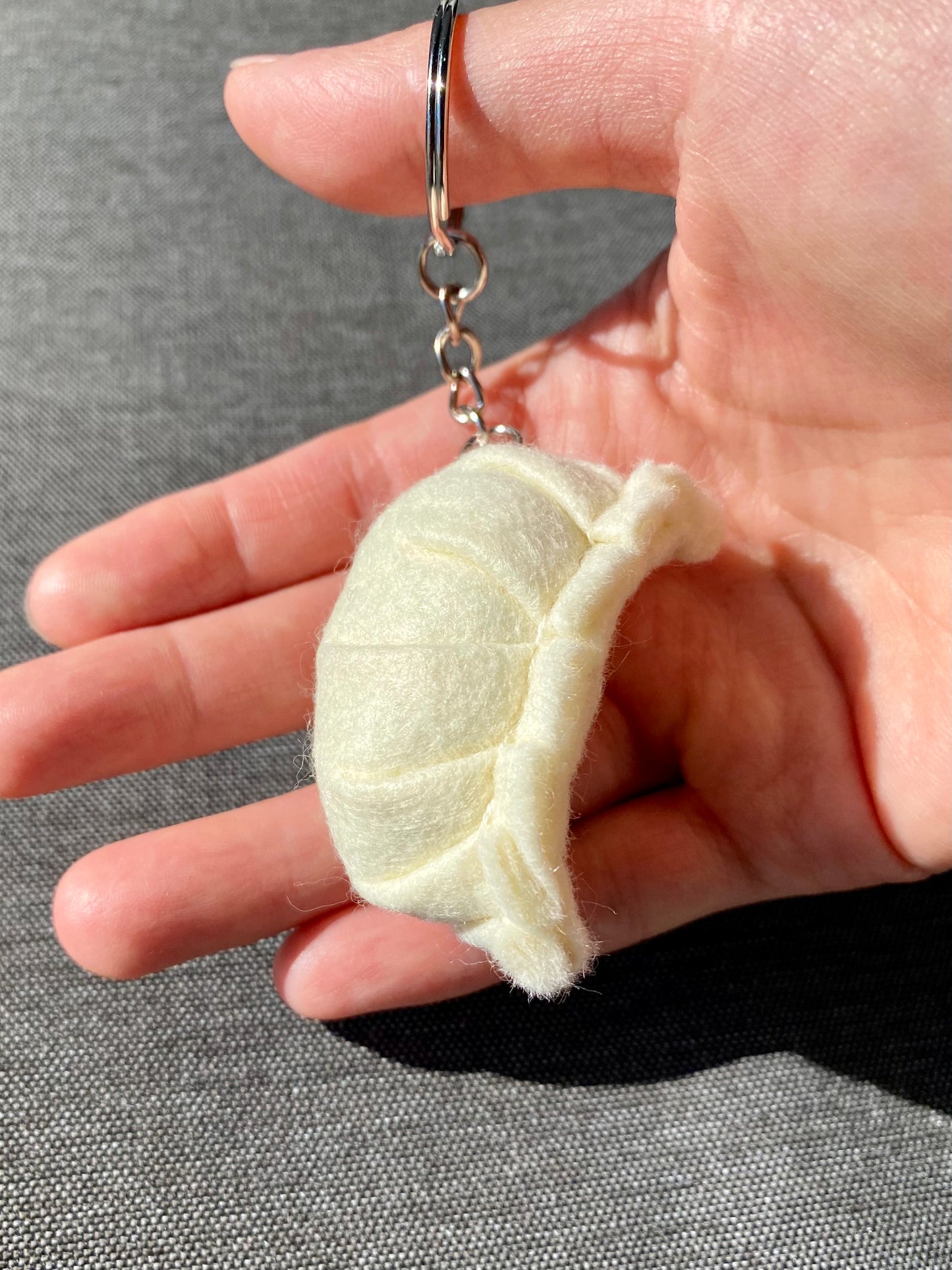 Dumpling keychain